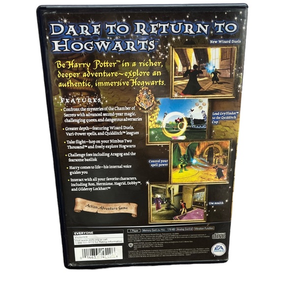 HARRY POTTER AND THE CHAMBER OF SECRETS - PS2 GAME - Picture 2 of 4